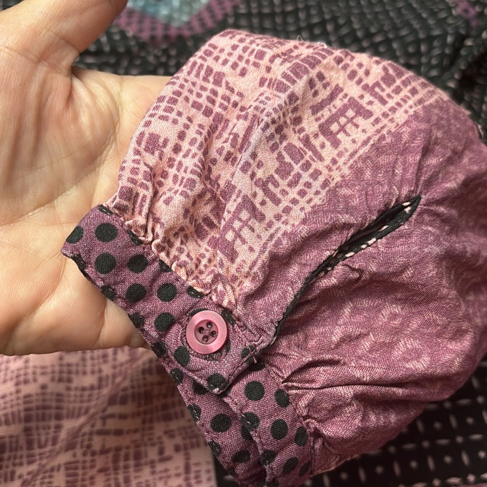 CREAM Patchwork Top - Picture 4 of 10